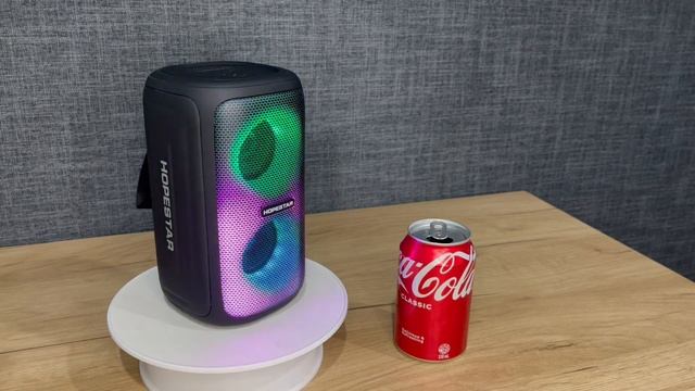 Hopestar Party 110 Mini 16W wireless BT Speaker, LED Lights смотреть онлайн