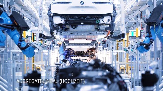 New BMW iX all-electric SUV - Assembly highlights смотреть онлайн