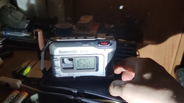 Panasonic RQ-L470 личный! Спустя время после восстановления!