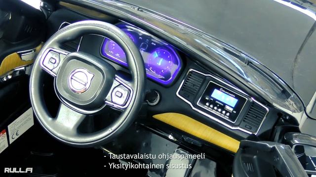 Rull.fi: Lasten sähköauto Volvo XC90 смотреть онлайн