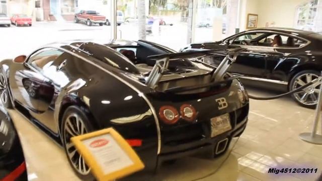 Bugatti Veyron Sang Noir at Symbolic Motors смотреть онлайн