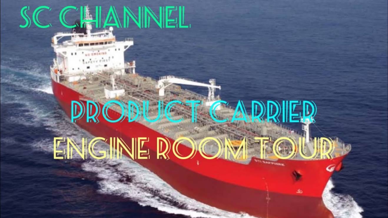 Oil Tanker Engine Room Tour / Танкер экскурсия по Машинному отделению