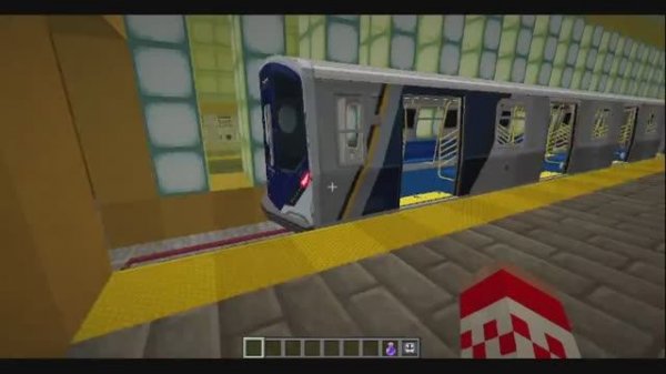 Обзор 2 ветки моего Майнкрафт метро