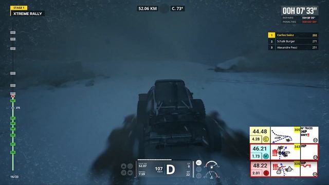 DAKAR Rally | Snow Challenge | Audi E-Tron (Carlos Sainz) | Difficulty - Pro Mode смотреть онлайн