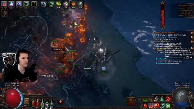 Mukluk Plays Path of Exile Scourge League Part 15 смотреть онлайн