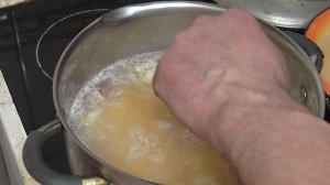 Кукурузная каша с мясом