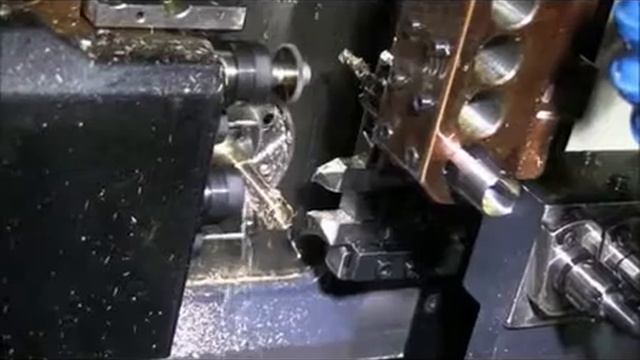 YIXING SMART cnc lathe for lock cylinder processing смотреть онлайн