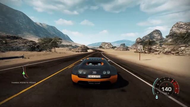 Top Speed in the Bugatti Veyron SS - NFSHPR смотреть онлайн