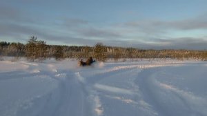 Тунгус 600L. 10.01.2025 Снега очень много