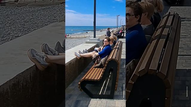 АДЛЕР. Набережная. 5 апреля. смотреть онлайн