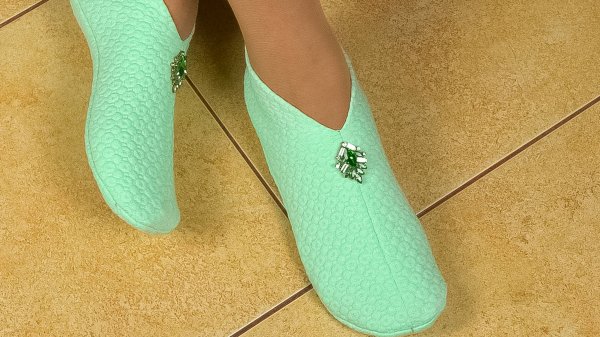 Девочки всего 3 шва! И вы забудете про тугие резиночки на домашних носочках.