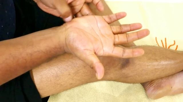 Amazing KNEE MASSAGE technique for knee joint pain, knee osteoarthritis, knee pain relief massage смотреть онлайн