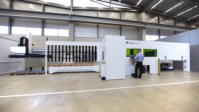TRUMPF TruMatic 6000 Fiber Punch Laser Combination