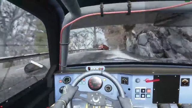 DiRT Rally Daily Stage Monaco Col de Torino Lancia S4 4WD . I lost Front Left and Back Right tires! смотреть онлайн