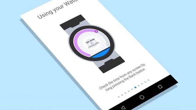 Alcatel Watch Tutorial Interactive Prototype смотреть онлайн