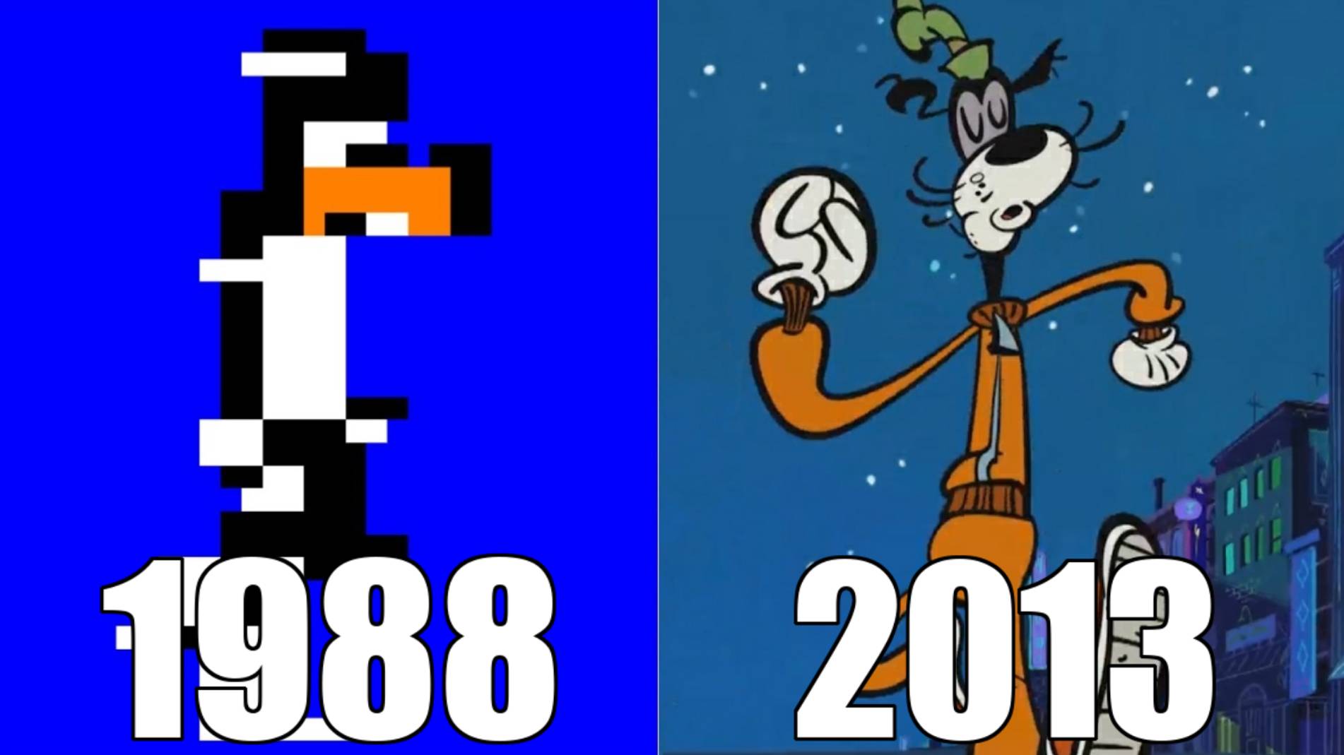 Эволюция серии игр про Гуфи [1988-2013] смотреть онлайн