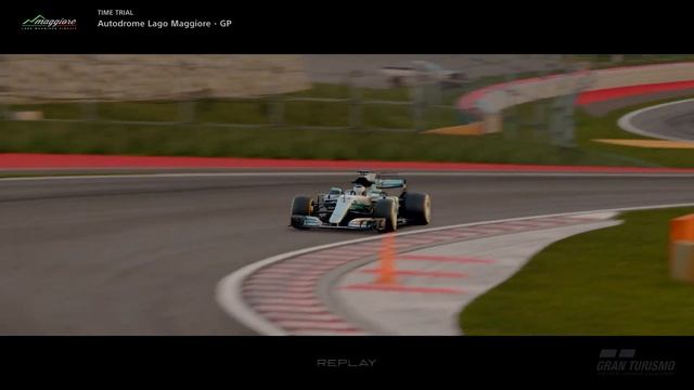 Gran Turismo™SPORT F1 2017 Mercedes W08 EQ Power hot lap Maggiore GP. смотреть онлайн