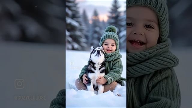 Дети и животные-нейросеть