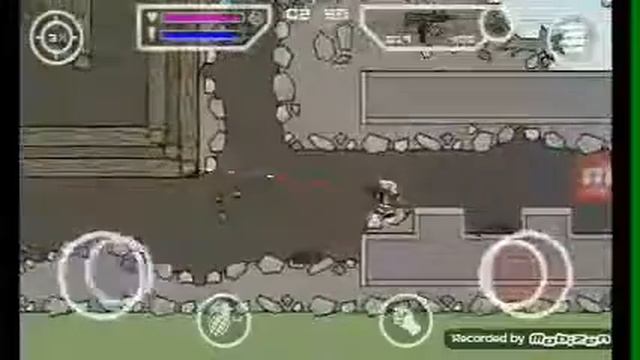 Игра Mini militia Взломка играю с сестрой по сети. смотреть онлайн