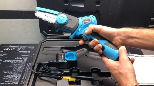 KOHAM Mini Chainsaw Full Video with Discount Code in Description! Down to $99!! DISCOUNT IS LIVE смотреть онлайн