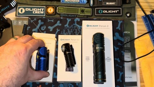 Olight Perun 2/Perun 2 Mini/Perun Mini Review! #EDC