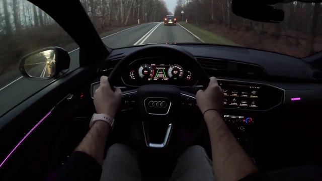 2023 Audi Q3 II Sportback 2 0 35 TDI 150HP POV Test Drive смотреть онлайн