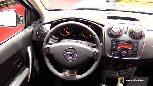 2016 Dacia Sandero - Exterior and Interior Walkaround - 2016 Geneva Motor Show смотреть онлайн