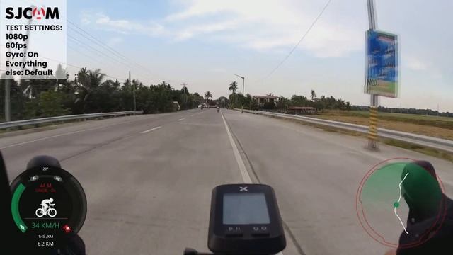 SJ Cam Cycling Action Camera | SJ10 Pro 1080p 60fps Test | Reggae Music | Magapit Lallo Cagayan