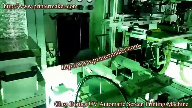 Glass Bottles UV Automatic Screen Printing Machine(5 Color Screen Printing) смотреть онлайн