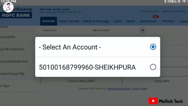 HDFC Smart Deposit Slip | How to Fill Cash Deposit Slip Online смотреть онлайн