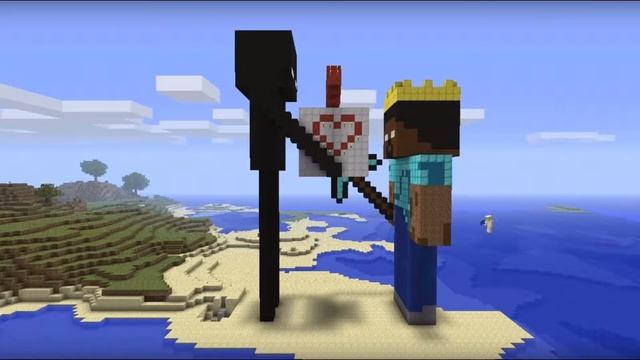 Minecraft - Enderman & Herobrine|Stainless - Rain (Zelda Song of Storms) смотреть онлайн