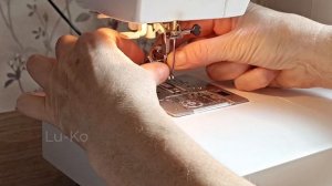 Как улучшить качество пошива. Швейная лапка, которая сделает из бытовой машины промышленную.