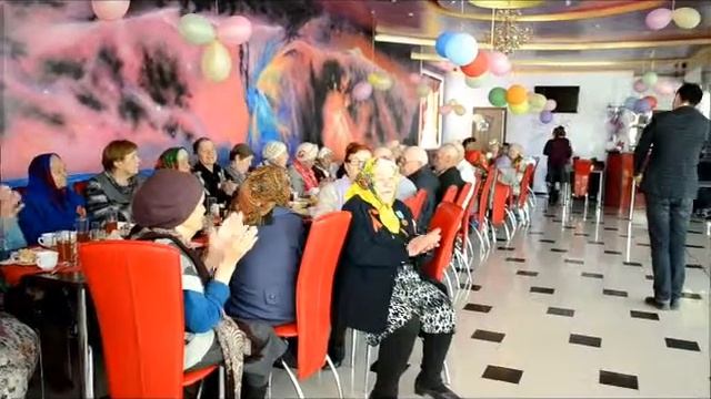 поздравление для ветеранов В Боровом кафе Плаза 2016 смотреть онлайн