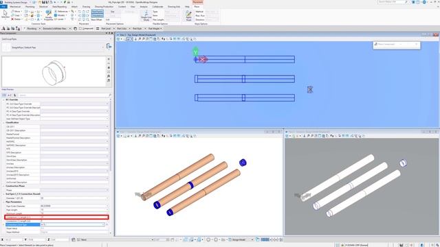 OpenBuildings Designer Update 10 | Connection Types of Plumbing System смотреть онлайн