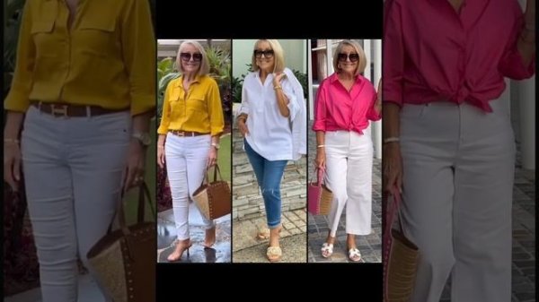 Winter & Summer Outfits Style For Older Women's Over 50+60+70 | Casual Best Outfits Fashion 2023🤗🤗