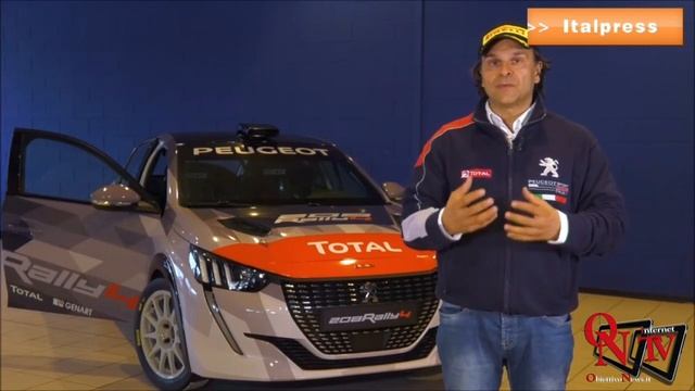 Andreucci e la Peugeot 208 Rally 4 смотреть онлайн