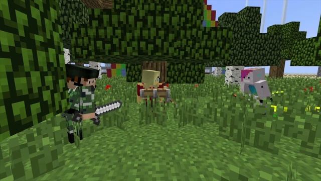 Minecraft | The Adventures of Unicorn Man: Saving the Princess смотреть онлайн