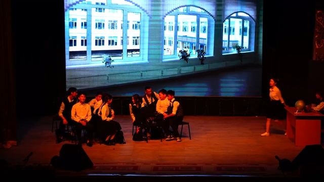 Жалын жасөспірімдер театры. Мамлют өнер мектебі. Алғашқы махаббат қойылымы.