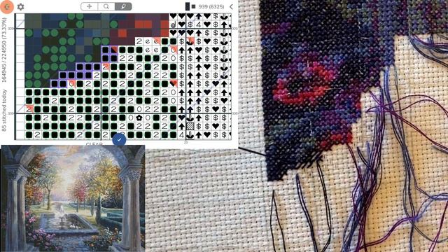 Cross Stitch: Stitch With Me #75 (with talking) смотреть онлайн