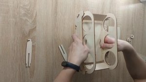 Сборка мини бар "Танк" Map Wooden