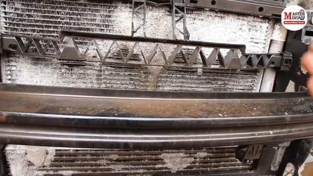 How to clean Car AC condenser at home || Car ac cooling Low problem смотреть онлайн