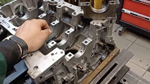 BMW B46,N47,57,M57 Реставрація постелі колінчастого вала.