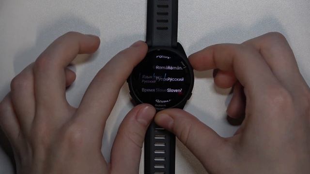 GARMIN Forerunner 165 | Как изменить язык часов GARMIN Forerunner 165 - Настройки языка системы смотреть онлайн