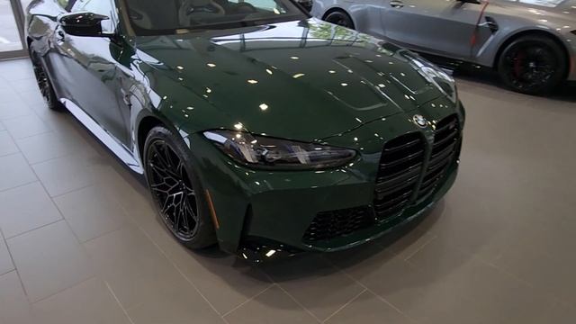 WOW 2025 BMW M4 COMPETITION IN BRITISH RACING GREEN!!! смотреть онлайн