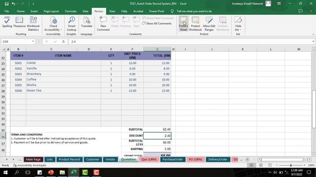 Demo AUTO5, AUTO3 & AUTO1 SHEET Record System EXCEL смотреть онлайн