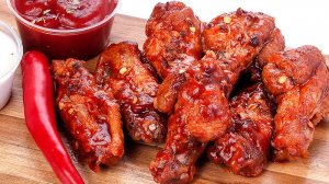 Крылышки Баффало/крылышки Баффало на сковороде/куриные крылышки