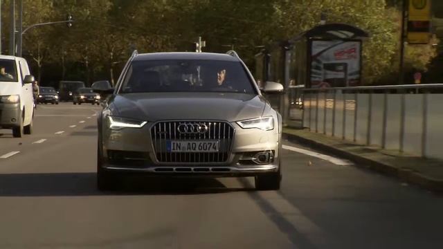 New 2015 Audi A6 All Road Quattro Driving Scenes