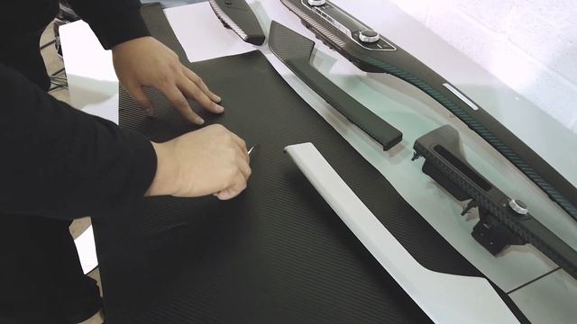 AUDI A5 Interior Carbon Fiber Wrapping смотреть онлайн