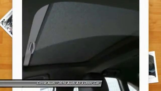 2016 Audi A3 Long Beach CA 208838 смотреть онлайн