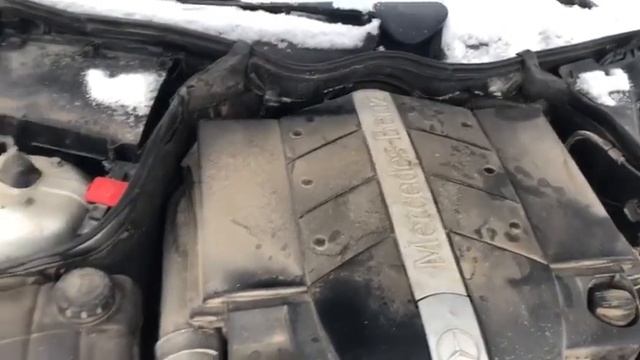 Мерс 3.2 на морозе. смотреть онлайн